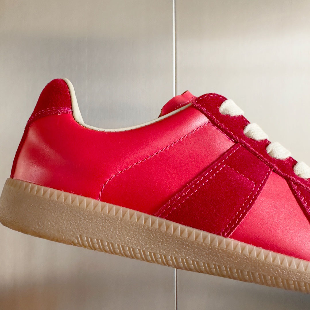 Maison Margiela  Red Replica Sneakers - DesignerGu