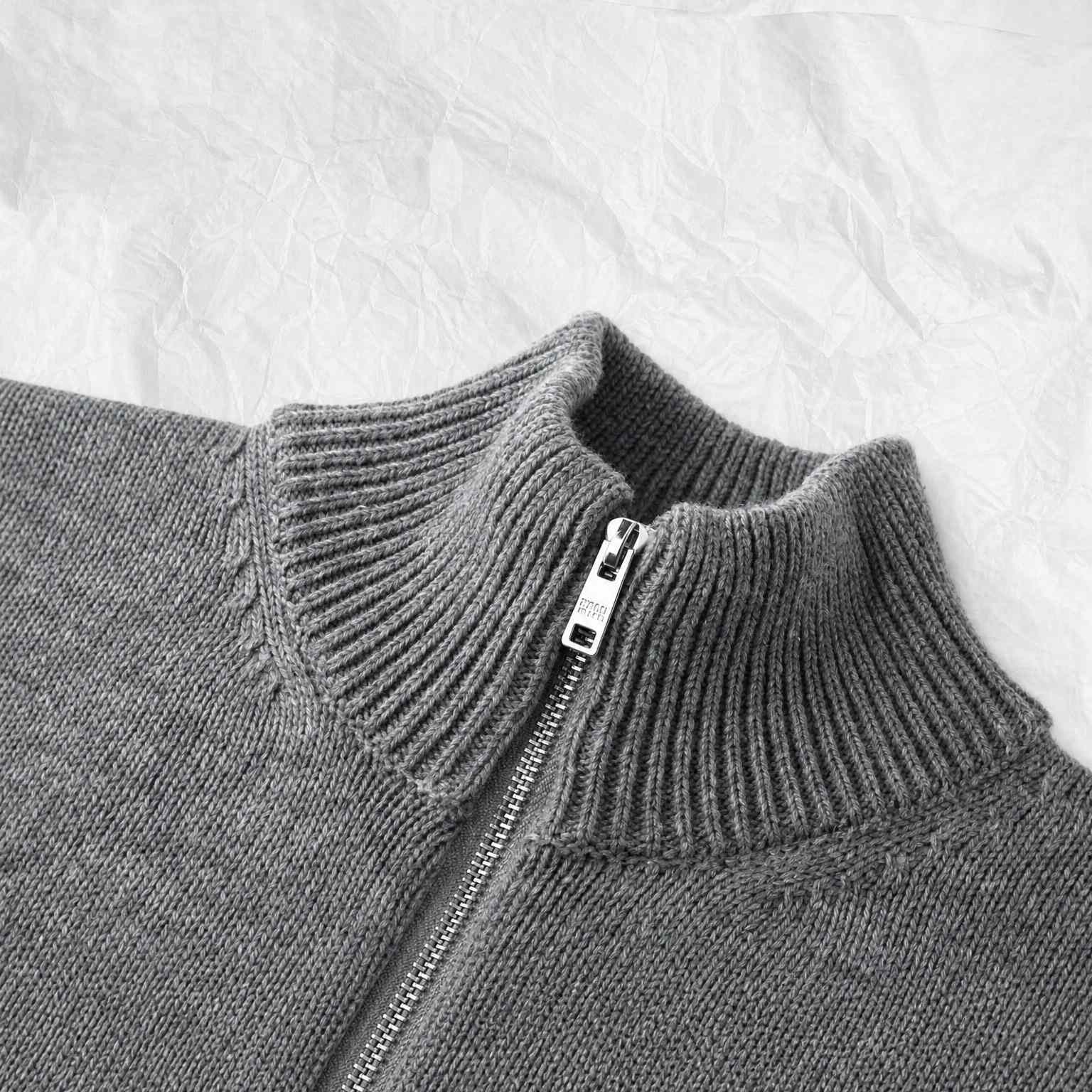 Prada Cashmere Full-Zip Sweater - DesignerGu