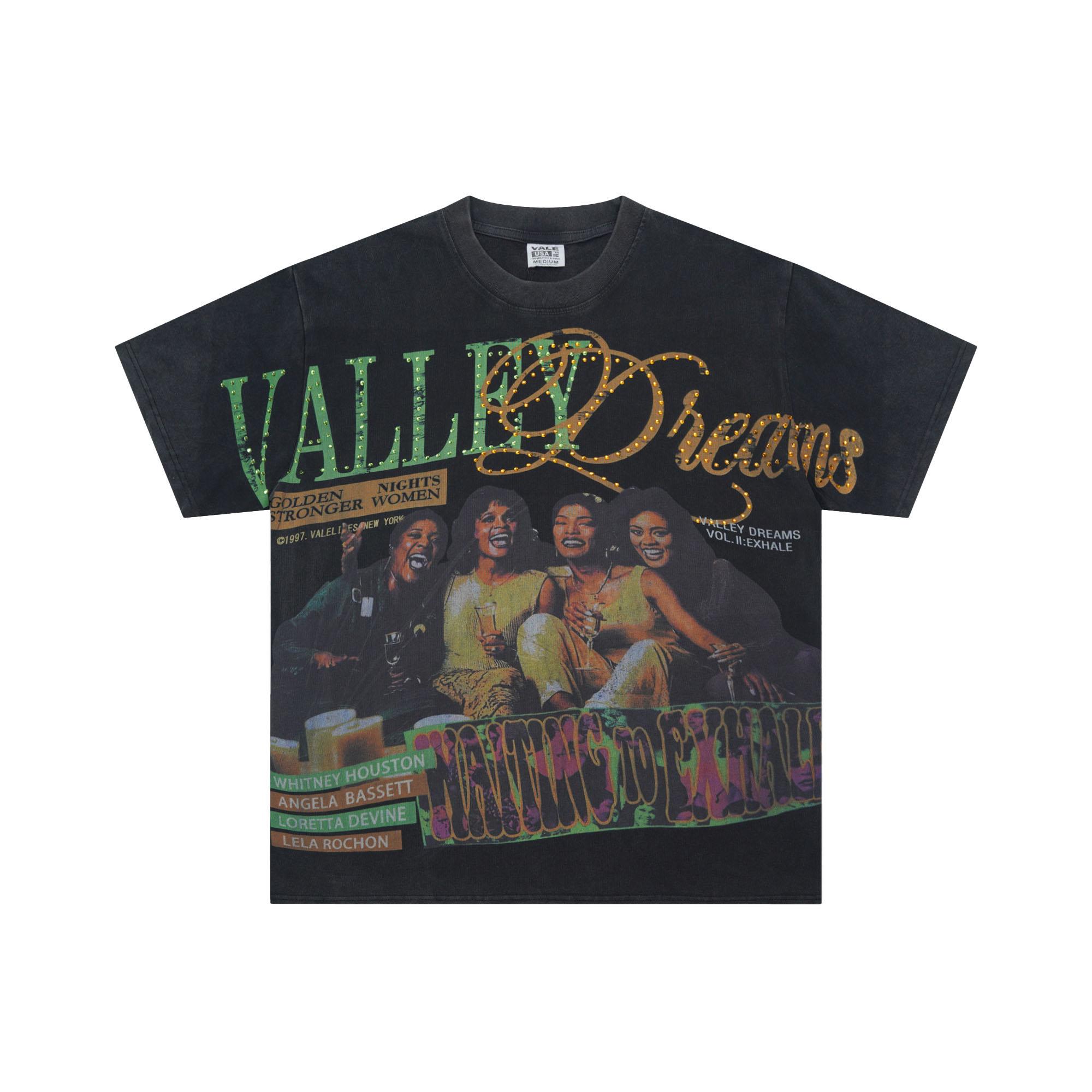 Vale Forever Xhale Bling Tee 'Black' - DesignerGu