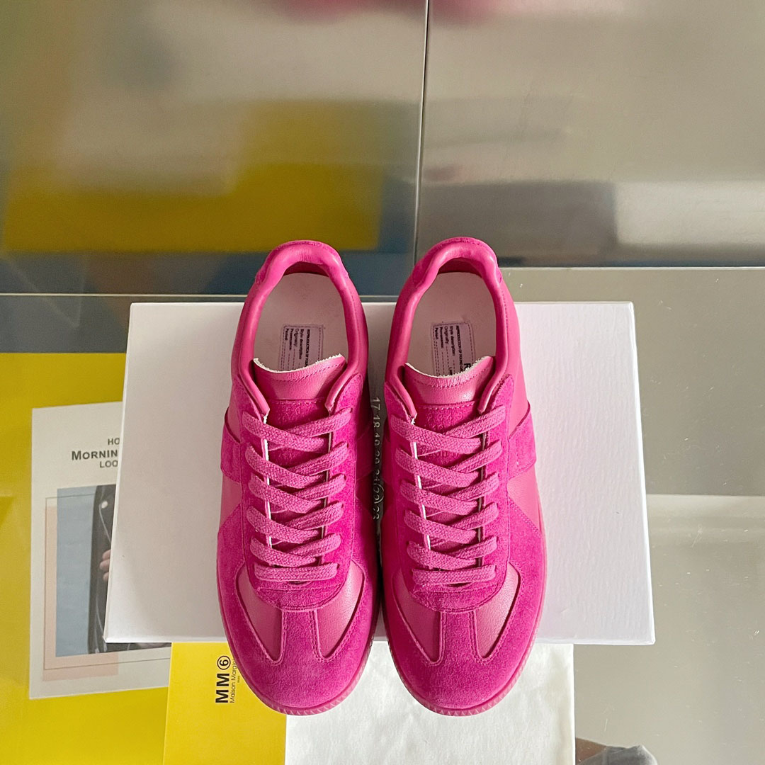 Maison Margiela Pink Replica Sneakers - DesignerGu