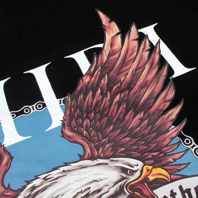 Amiri Eagle Hollywood Cotton Jersey Hoodie - DesignerGu