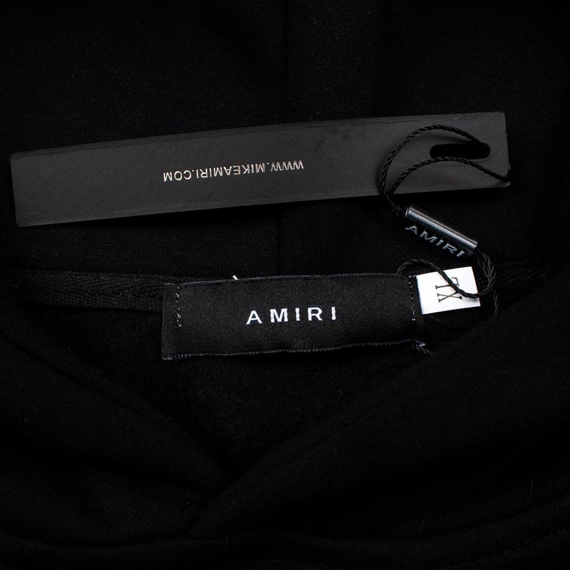 Amiri Eagle Hollywood Cotton Jersey Hoodie - DesignerGu