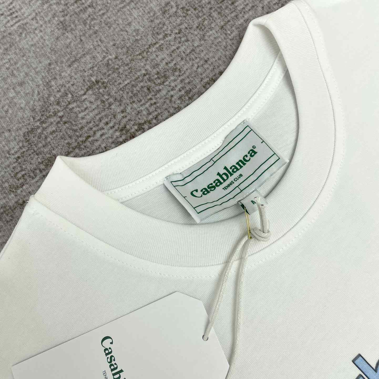 Casablanca Tennis Club Icon T-Shirt C451 - DesignerGu