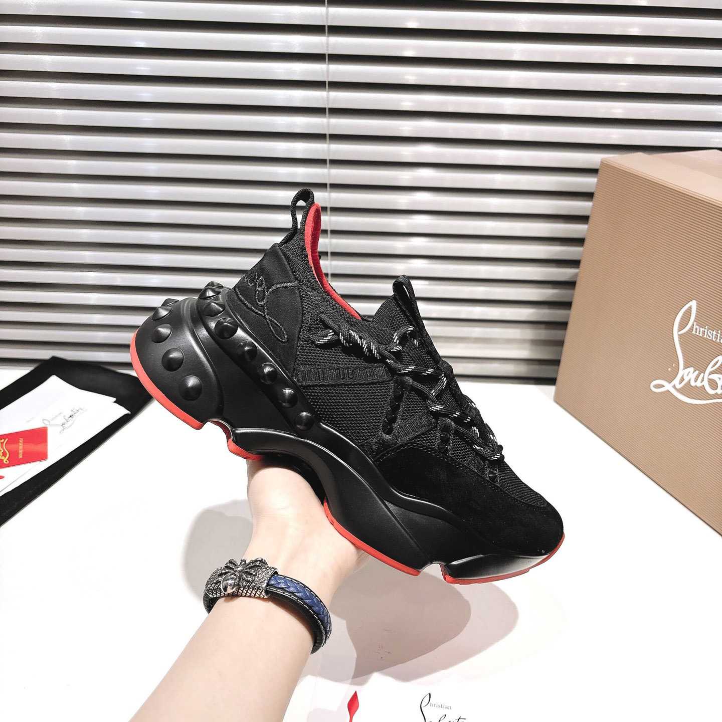 Christian Louboutin Trailnrun Sneakers - DesignerGu
