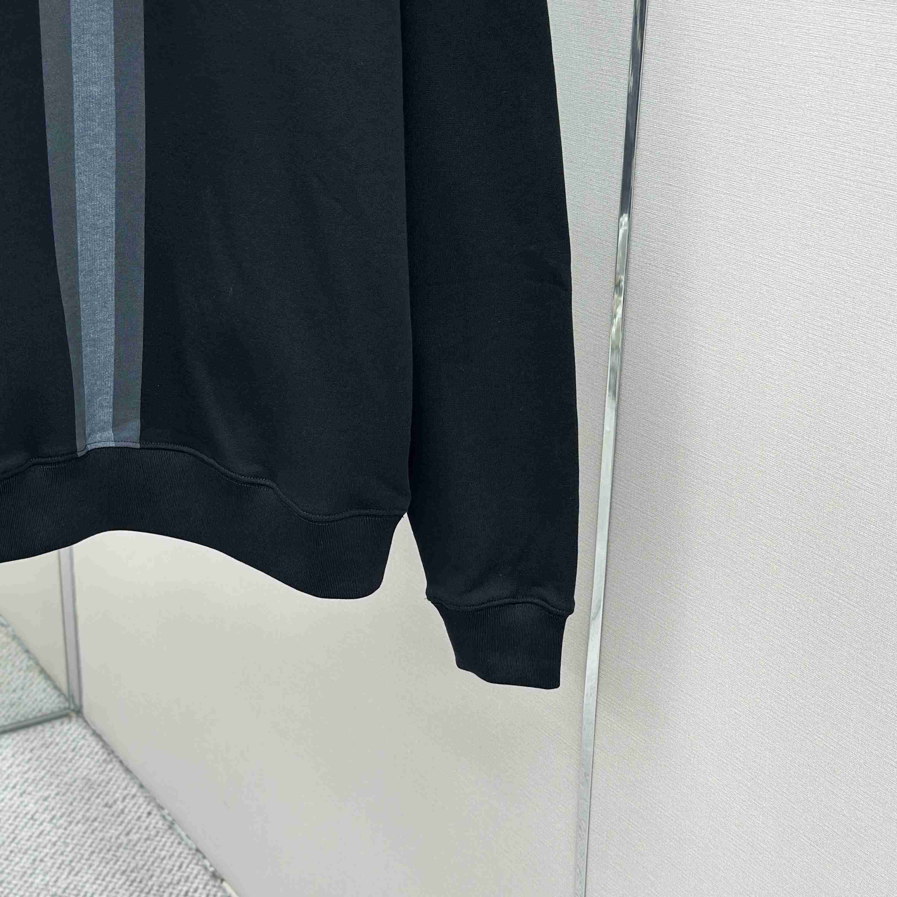 Gucci  Cotton Hooded Sweatshirt With Muted Web - DesignerGu