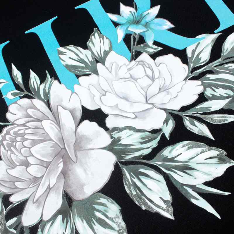 Amiri Floral Hoodie 'Black' - DesignerGu