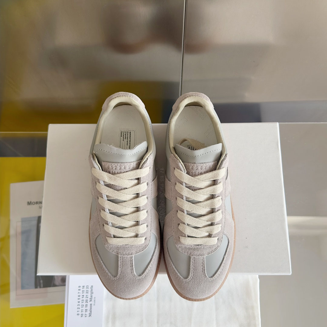 Maison Margiela Gray Replica Sneakers - DesignerGu