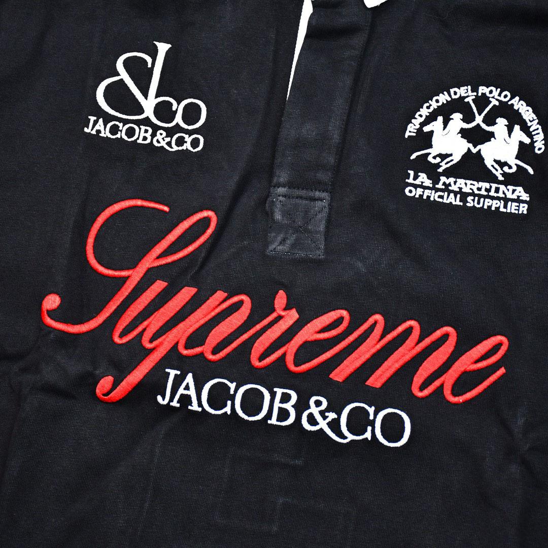 Supreme x La Martina x Jacob & Co Rugby 'Black' - DesignerGu