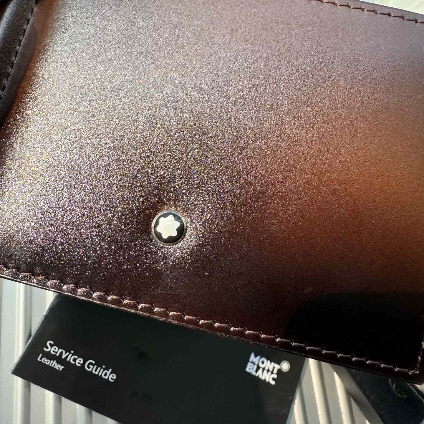 Montblanc Meisterstück Wallet 6cc with Money Clip - DesignerGu