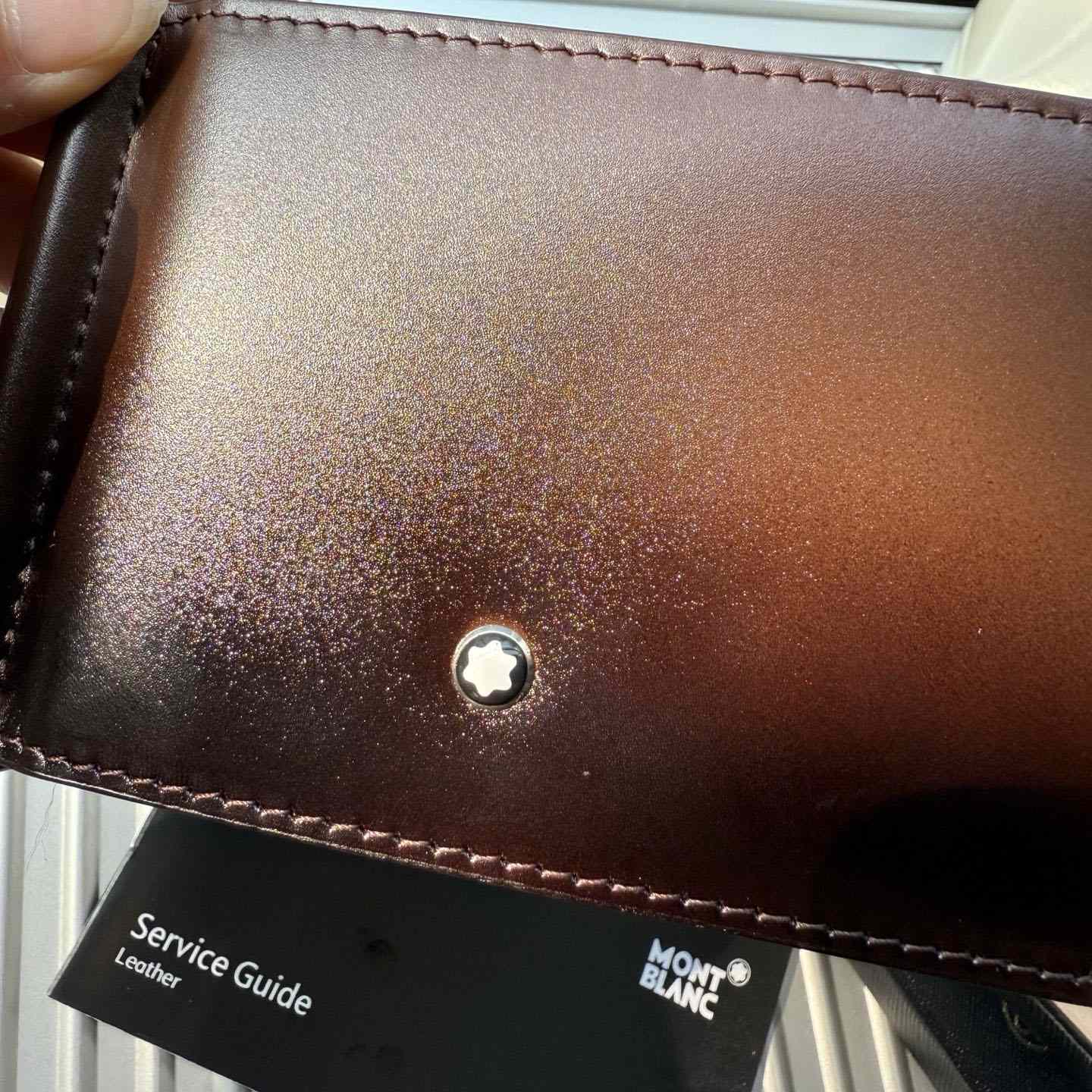 Montblanc Meisterstück Wallet 6cc with Money Clip - DesignerGu