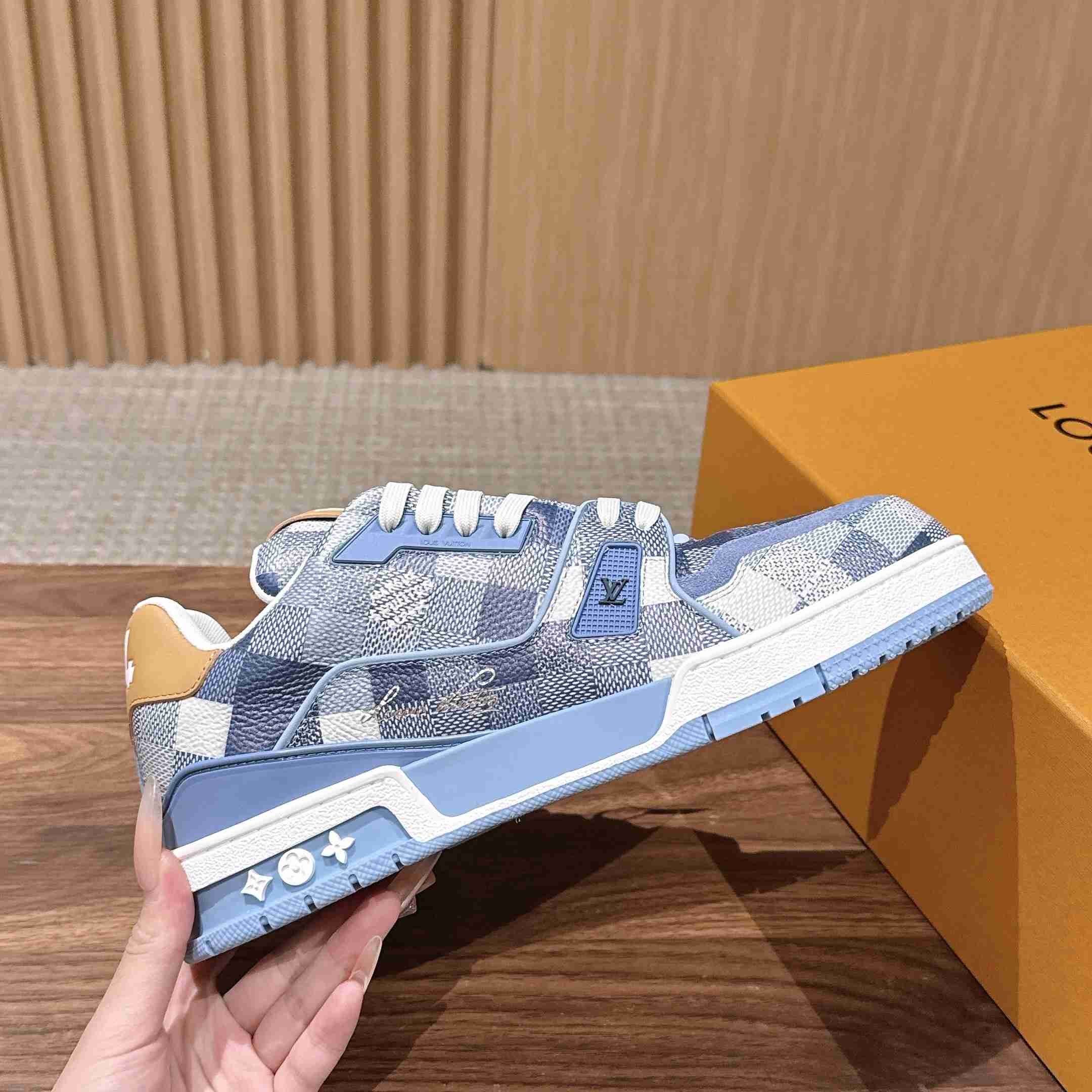 Louis Vuitton LV Trainer Sneaker  1AKCD1（upon uk size） - DesignerGu