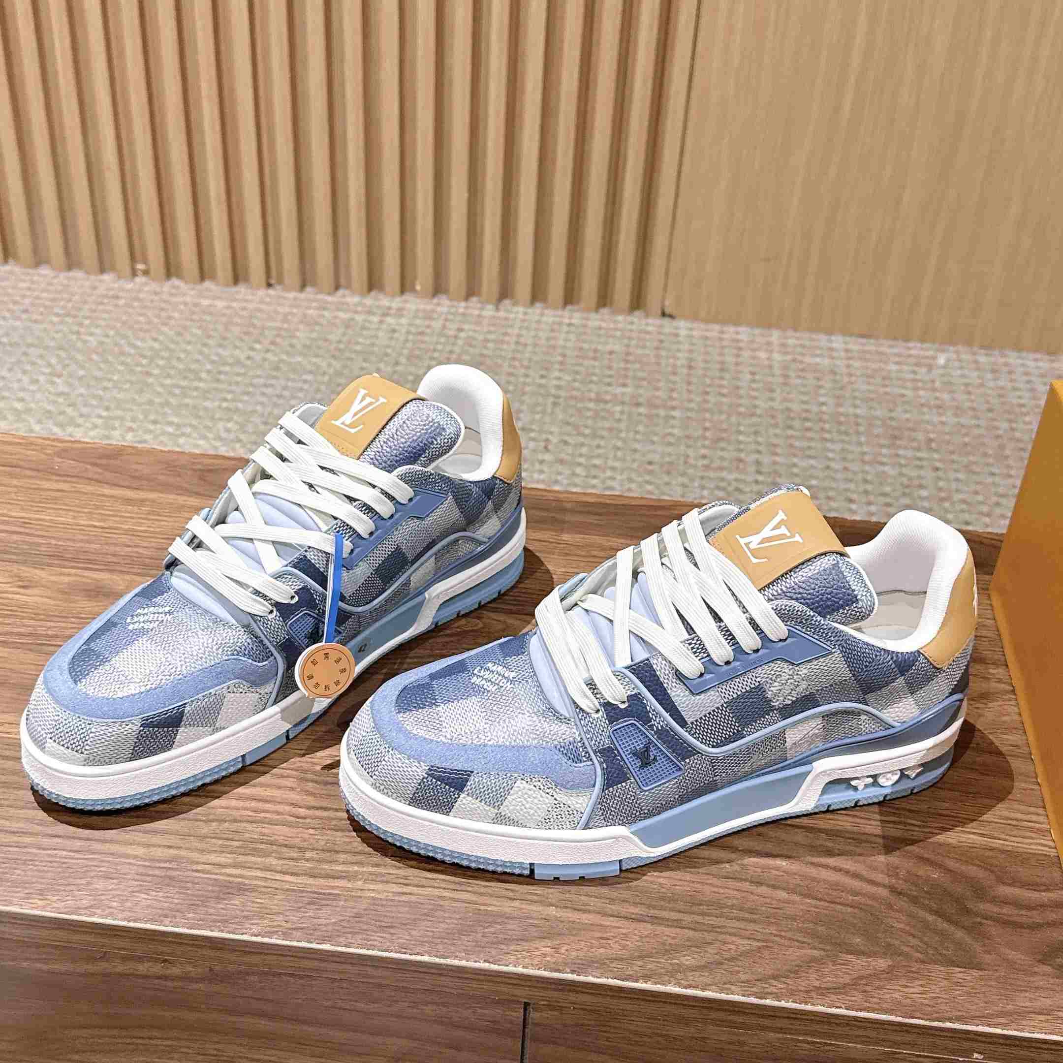 Louis Vuitton LV Trainer Sneaker  1AKCD1（upon uk size） - DesignerGu
