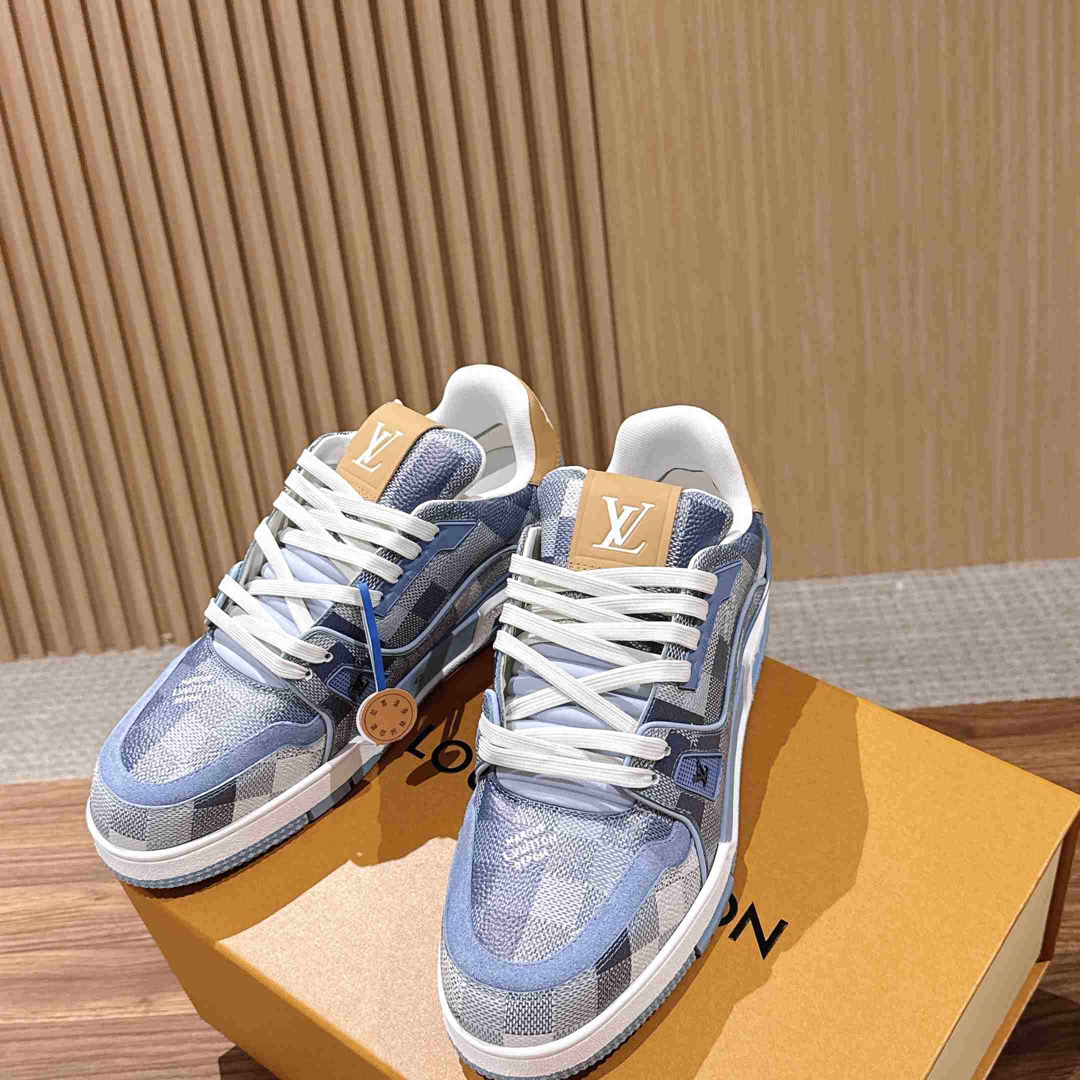 Louis Vuitton LV Trainer Sneaker  1AKCD1（upon uk size） - DesignerGu