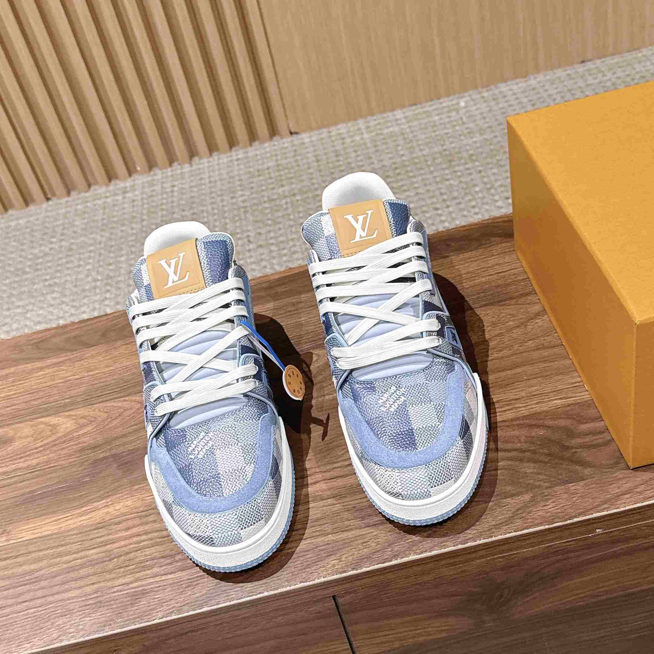 Louis Vuitton LV Trainer Sneaker  1AKCD1（upon uk size） - DesignerGu