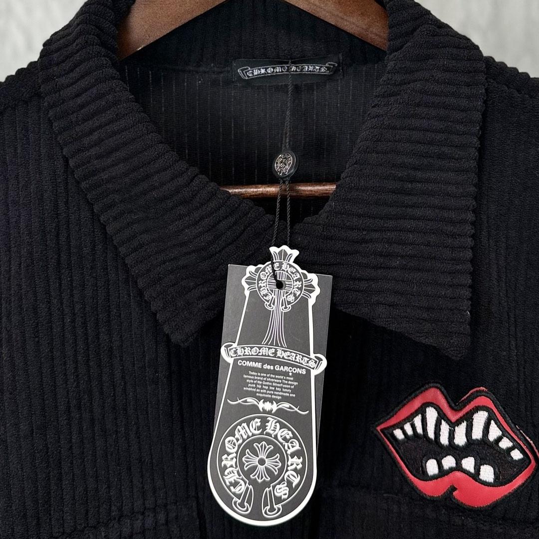 Chrome Hearts Matty Boy Chomper Corduroy Shirt - DesignerGu