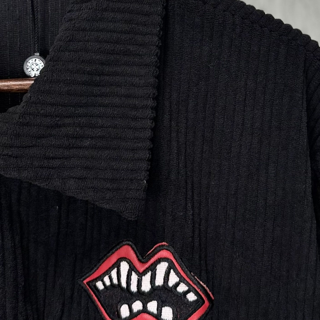 Chrome Hearts Matty Boy Chomper Corduroy Shirt - DesignerGu