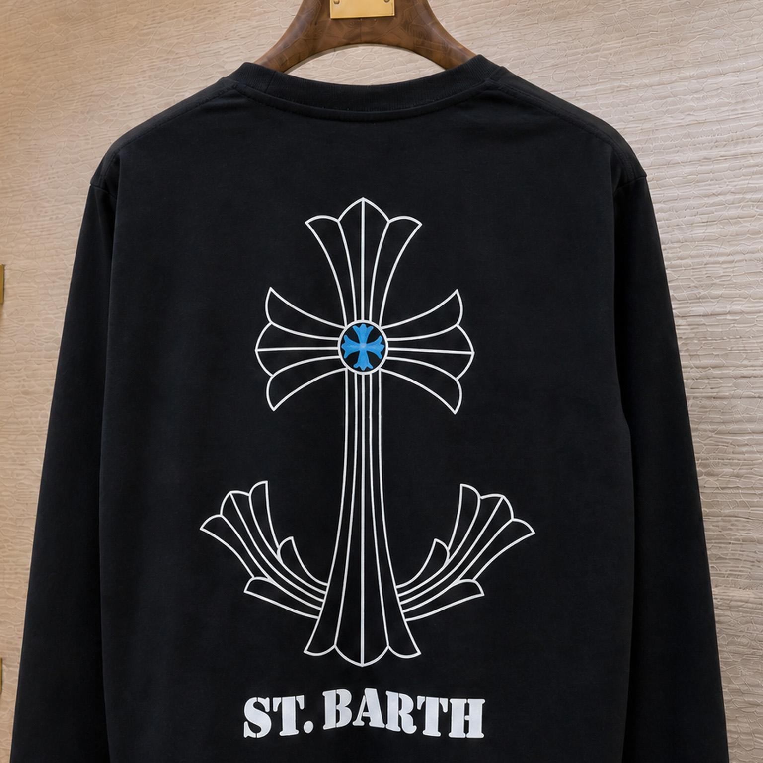 Chrome Hearts St. Barth Long Sleeve T-shirt  'Black' - DesignerGu