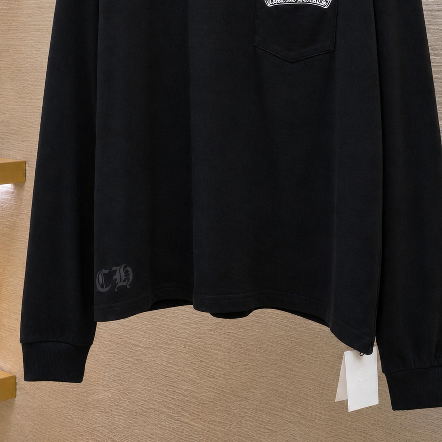 Chrome Hearts St. Barth Long Sleeve T-shirt  'Black' - DesignerGu