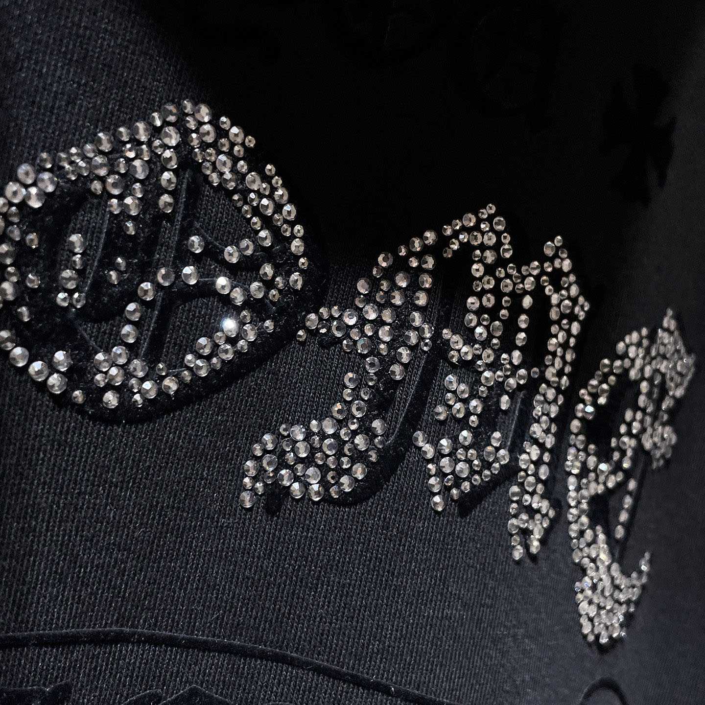 Chrome Hearts Cross Embroidery Black Hoodie - DesignerGu