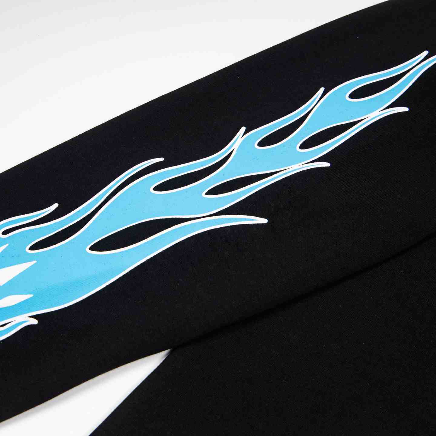 Amiri Cotton Eagle Flames Long Sleeve T-Shirt 'Black' - DesignerGu