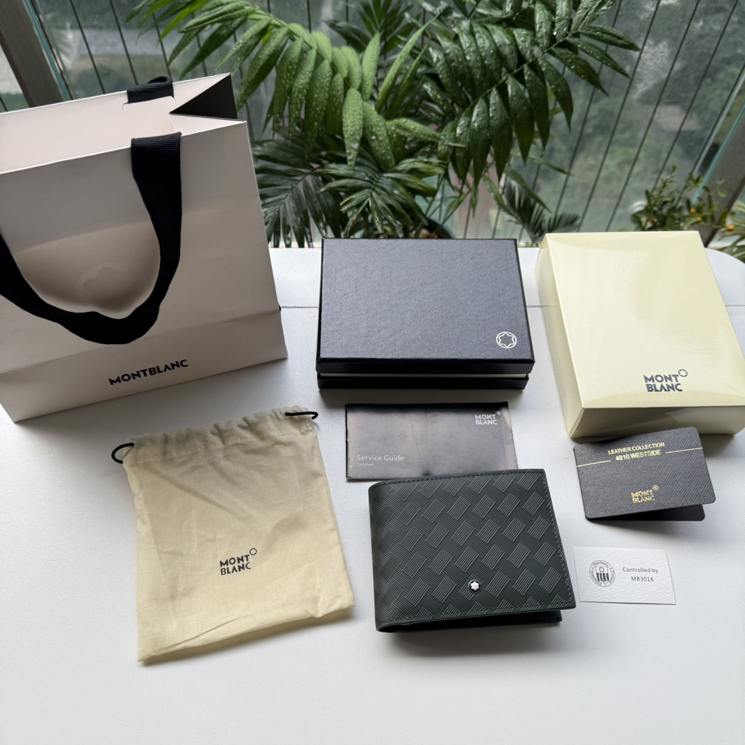 Montblanc Extreme 3.0 Wallet 6cc British Green - DesignerGu