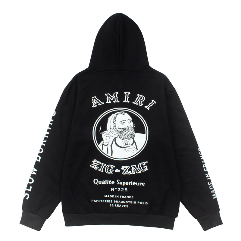 Amiri X Zig Zag Graphic Hoodie - DesignerGu