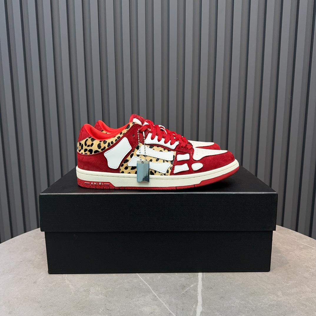 Amiri Leopard Sneakers - DesignerGu