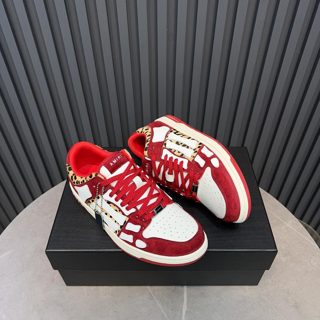 Amiri Leopard Sneakers - DesignerGu