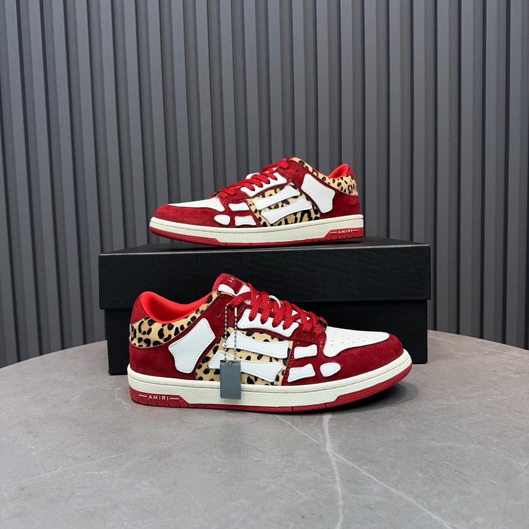 Amiri Leopard Sneakers - DesignerGu