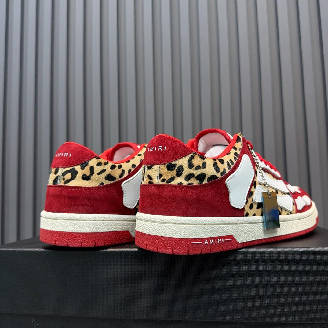 Amiri Leopard Sneakers - DesignerGu