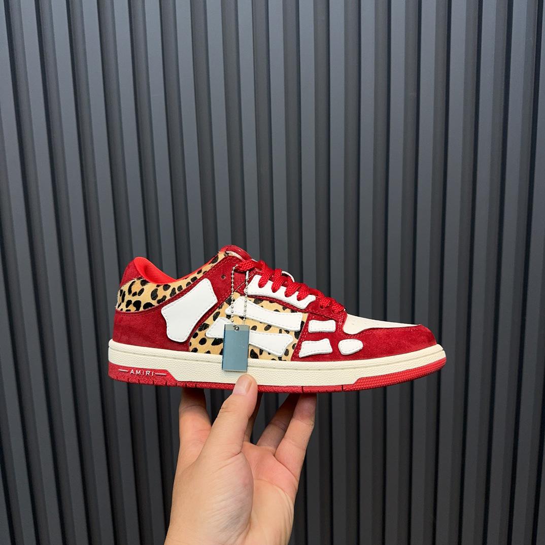 Amiri Leopard Sneakers - DesignerGu