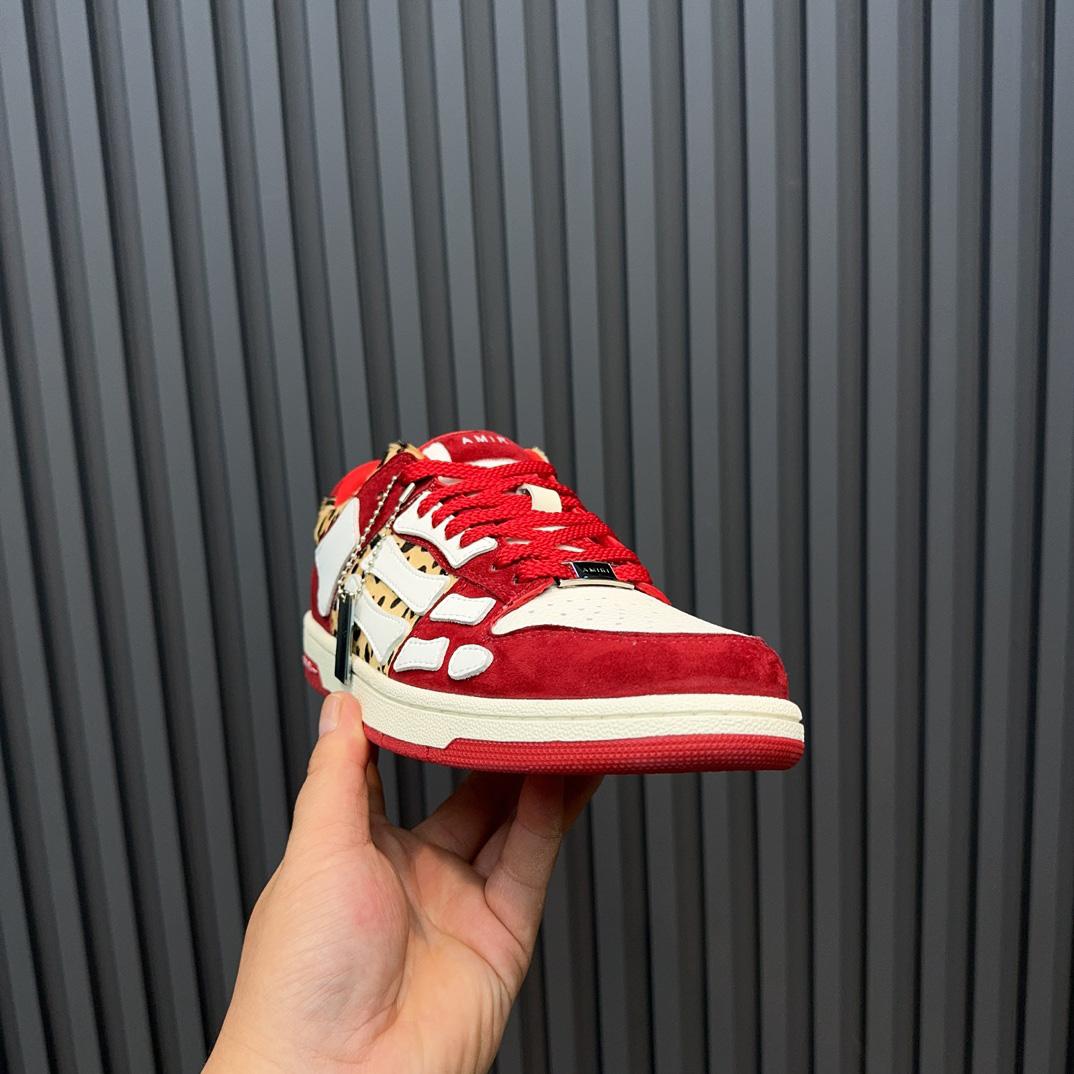 Amiri Leopard Sneakers - DesignerGu