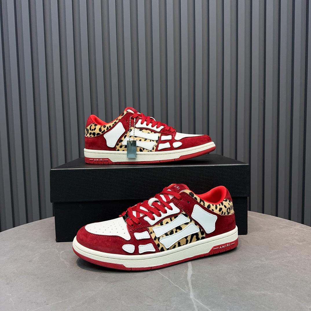Amiri Leopard Sneakers - DesignerGu