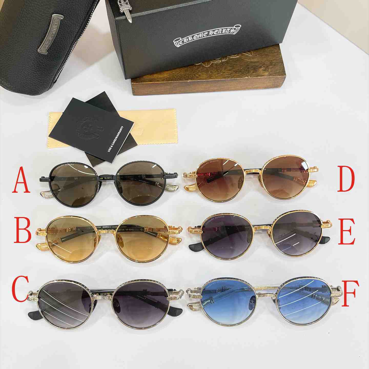 Chrome Hearts NIPSONU Sunglasses - DesignerGu