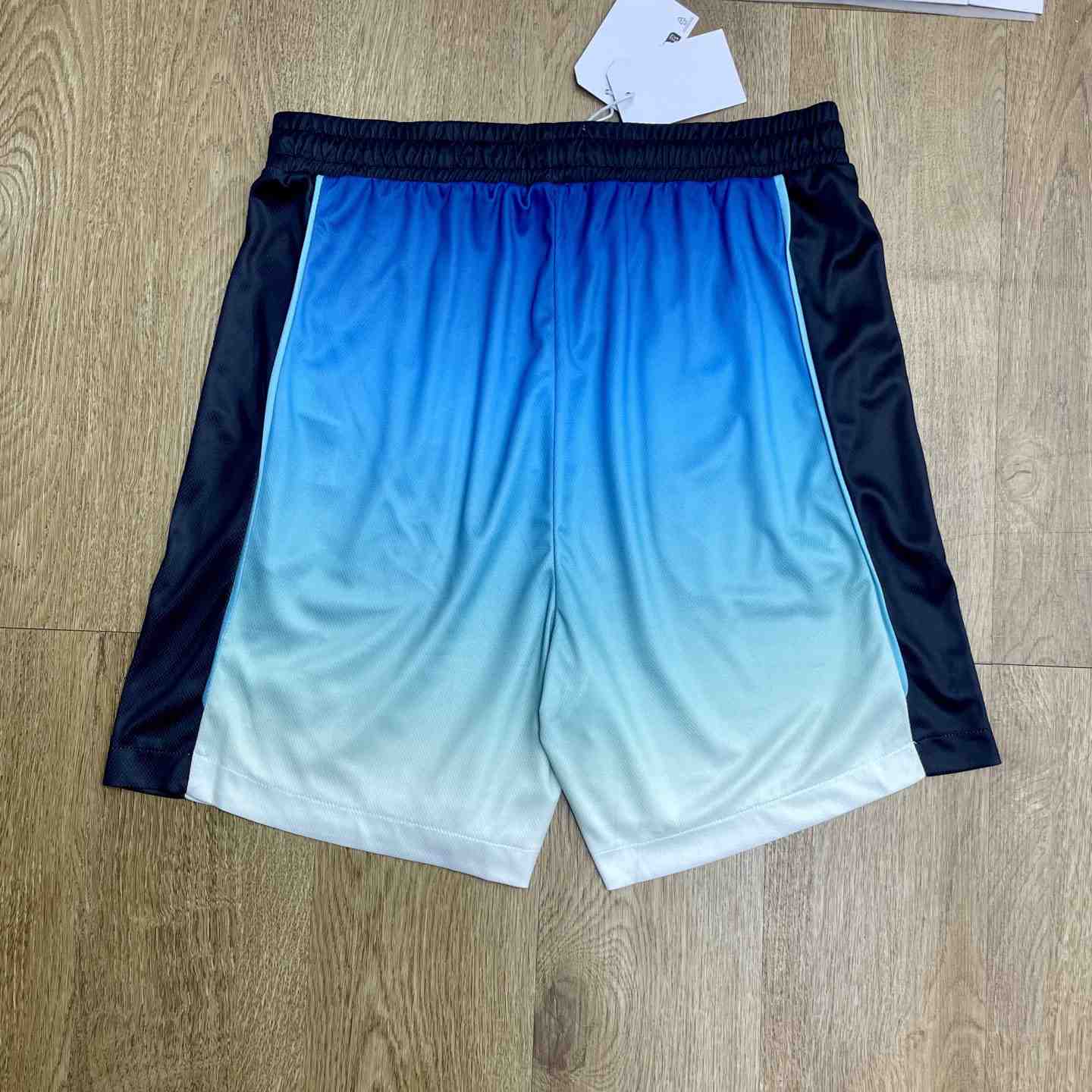Casablanca Blue & Green Gradient Football Shorts C1159 - DesignerGu