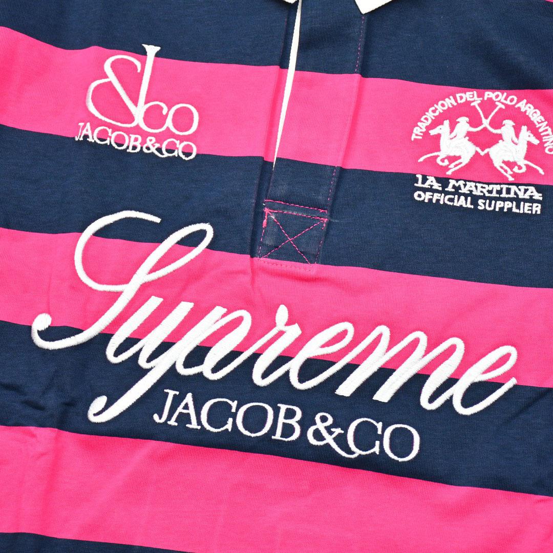 Supreme x La Martina x Jacob & Co Rugby 'Stripe' - DesignerGu