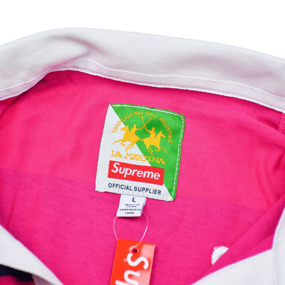 Supreme x La Martina x Jacob & Co Rugby 'Stripe' - DesignerGu