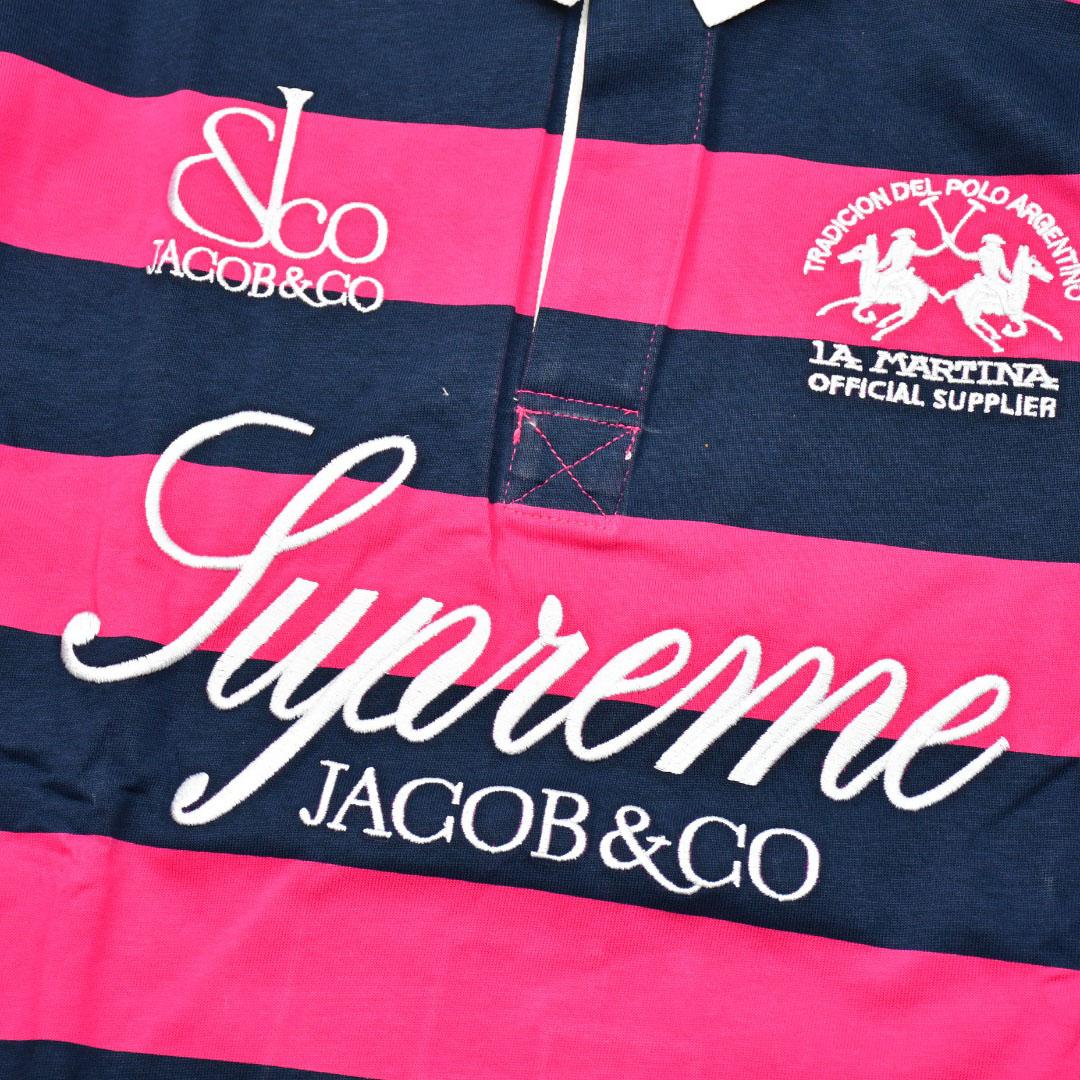 Supreme x La Martina x Jacob & Co Rugby 'Stripe' - DesignerGu