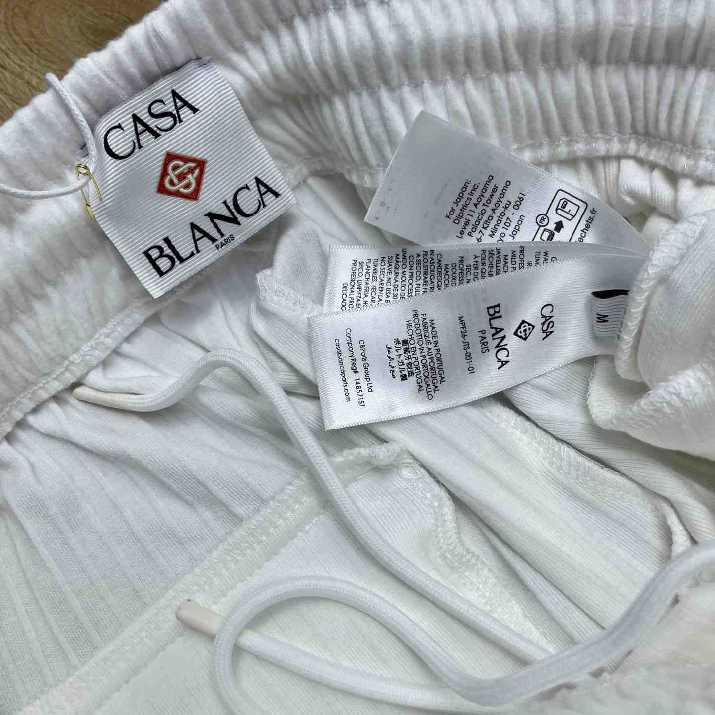 Casablanca Striped Velour Shorts C1181 - DesignerGu