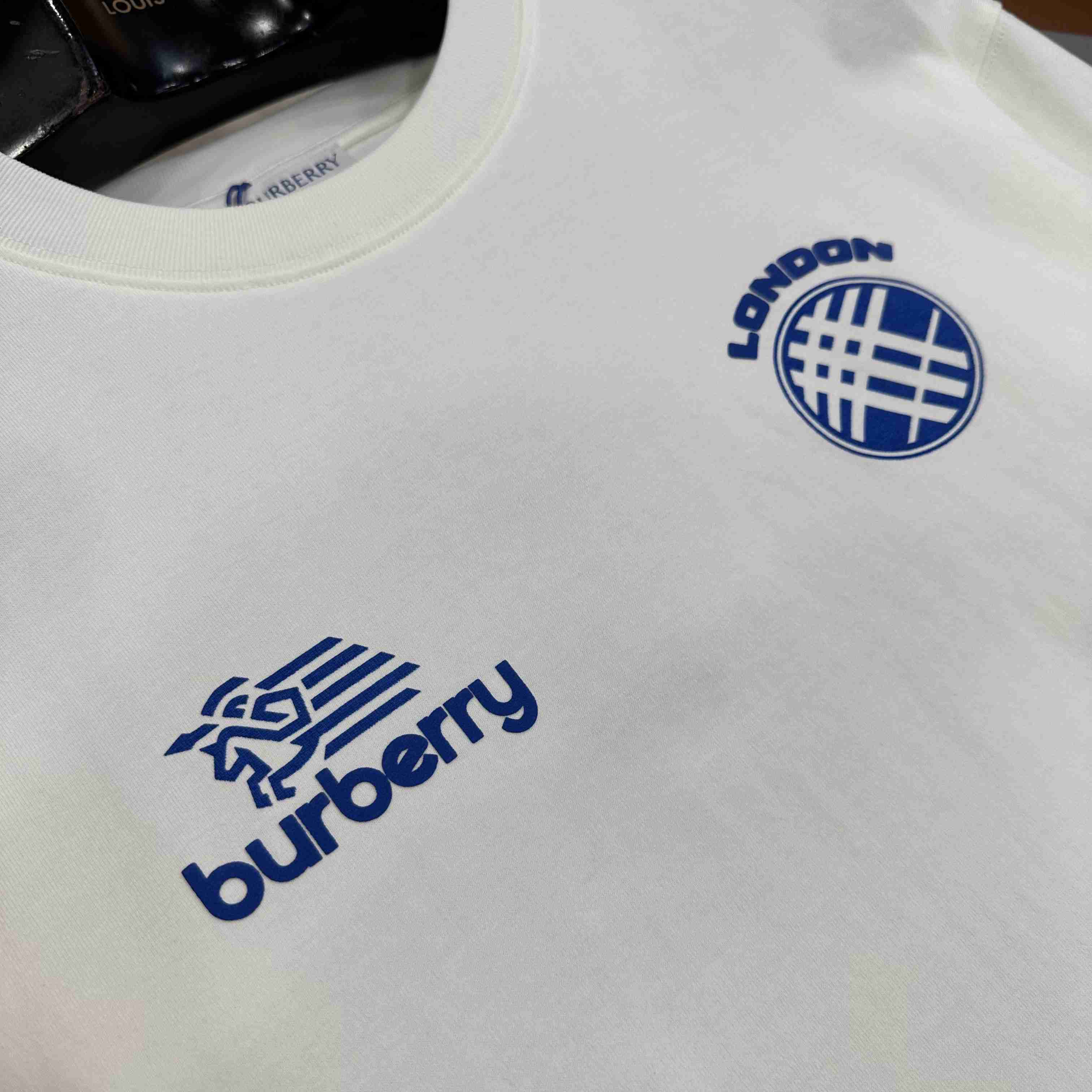 Burberry Logo Badge Cotton T-shirt - DesignerGu