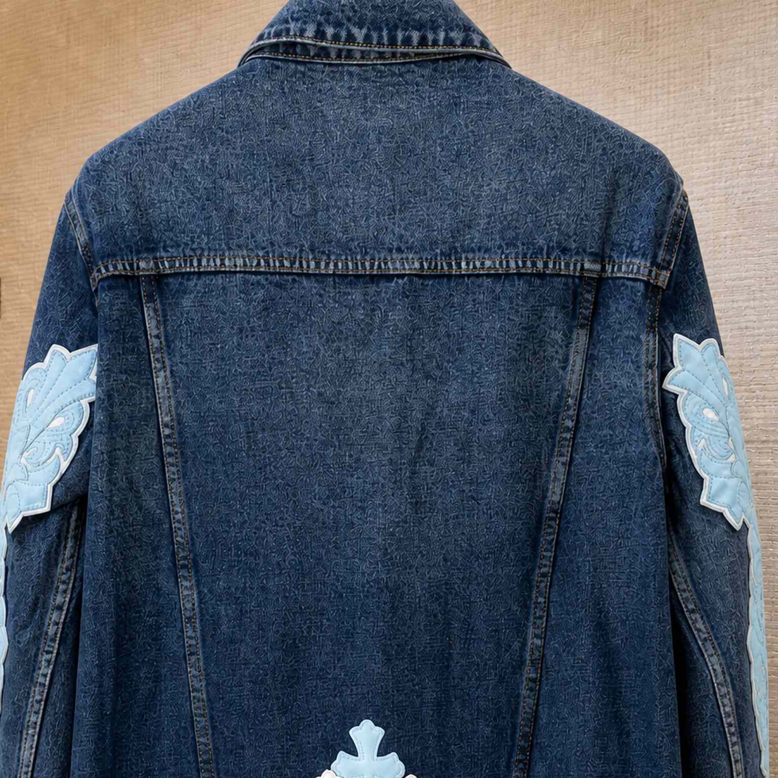 Chrome Hearts Denim Trucker Jacket - DesignerGu