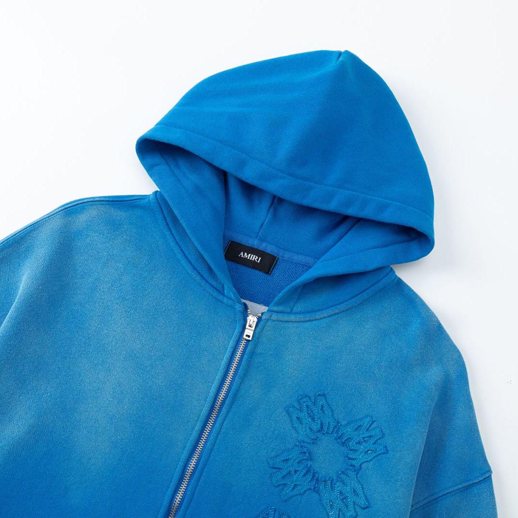 Amiri MA Quad Zip Hoodie  - DesignerGu