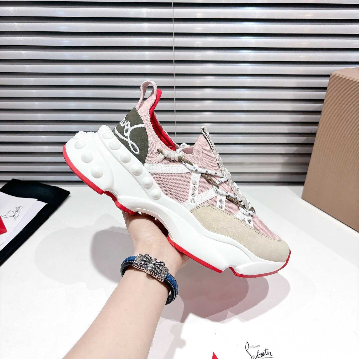 Christian Louboutin Trailnrun Sneakers - DesignerGu