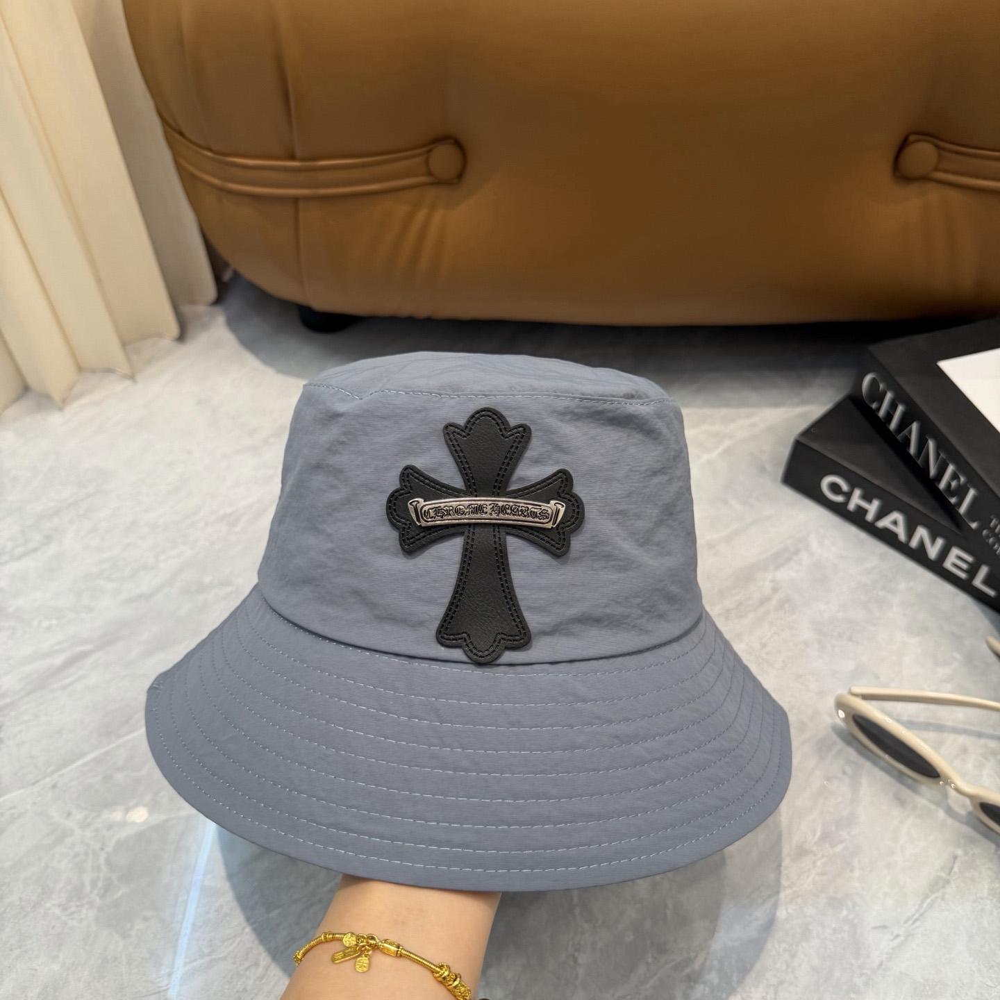 Chrome Heart Bucket Hat - DesignerGu
