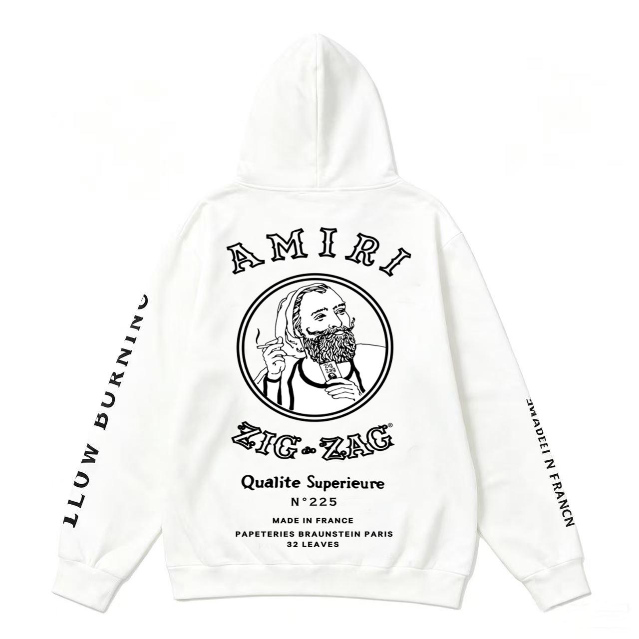 Amiri X Zig Zag Graphic Hoodie - DesignerGu