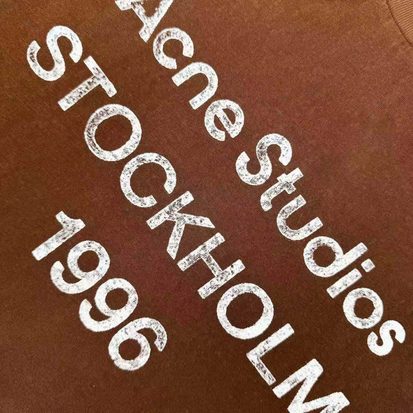 Acne Studios Sprayed 1996 Logo T-shirt - DesignerGu