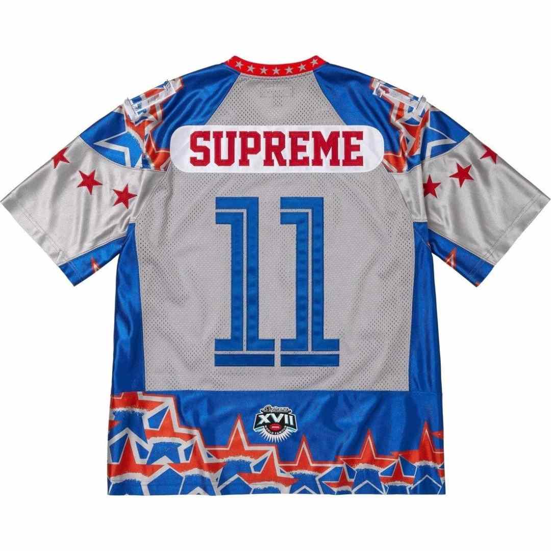 Supreme Stars Football Jersey 'Royal' - DesignerGu