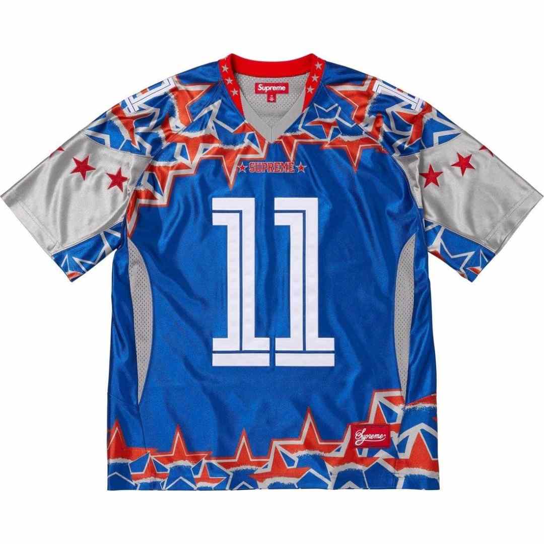 Supreme Stars Football Jersey 'Royal' - DesignerGu