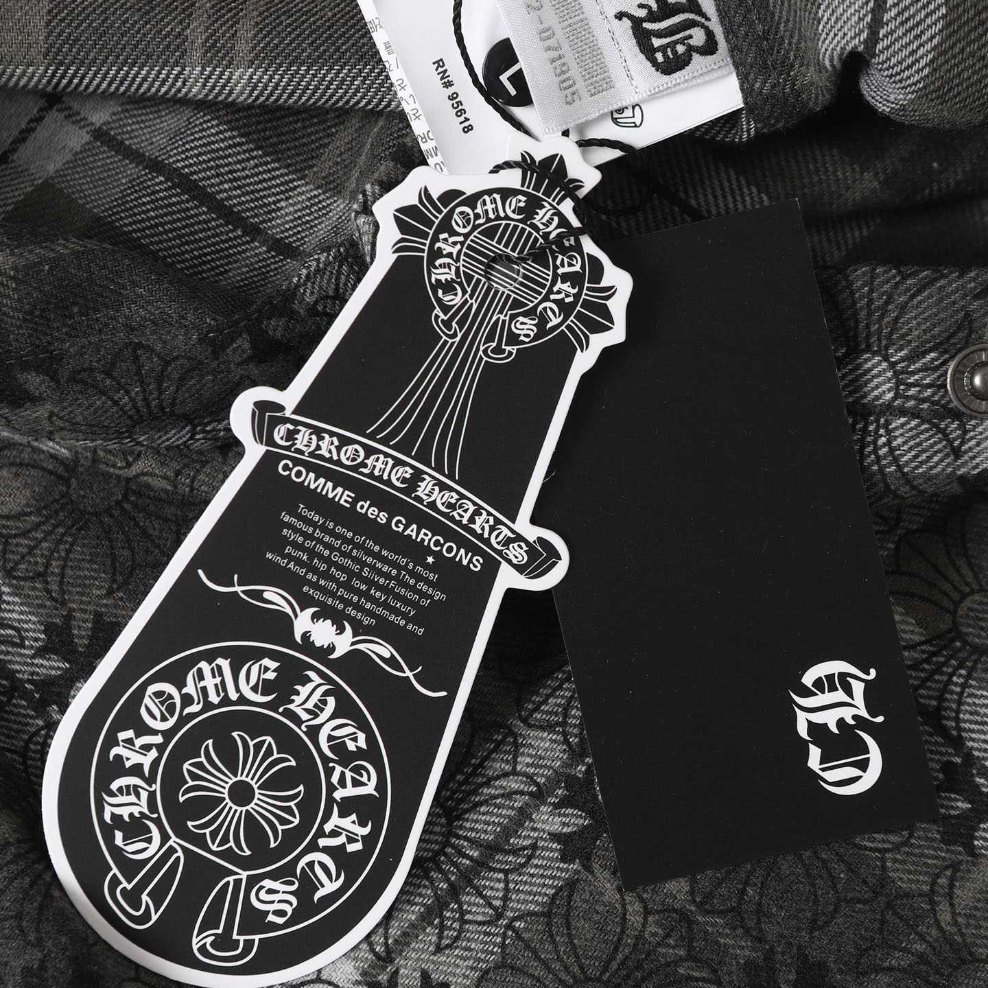 Chrome Hearts Monogram Cross Patch Flannel Shirt - DesignerGu