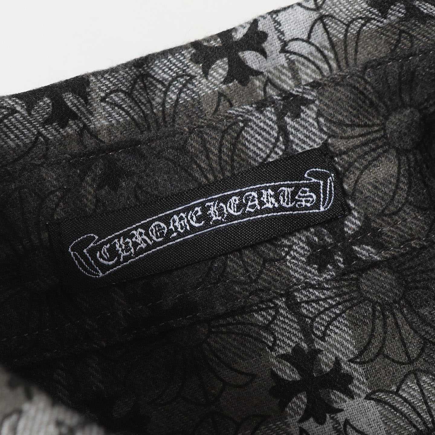 Chrome Hearts Monogram Cross Patch Flannel Shirt - DesignerGu